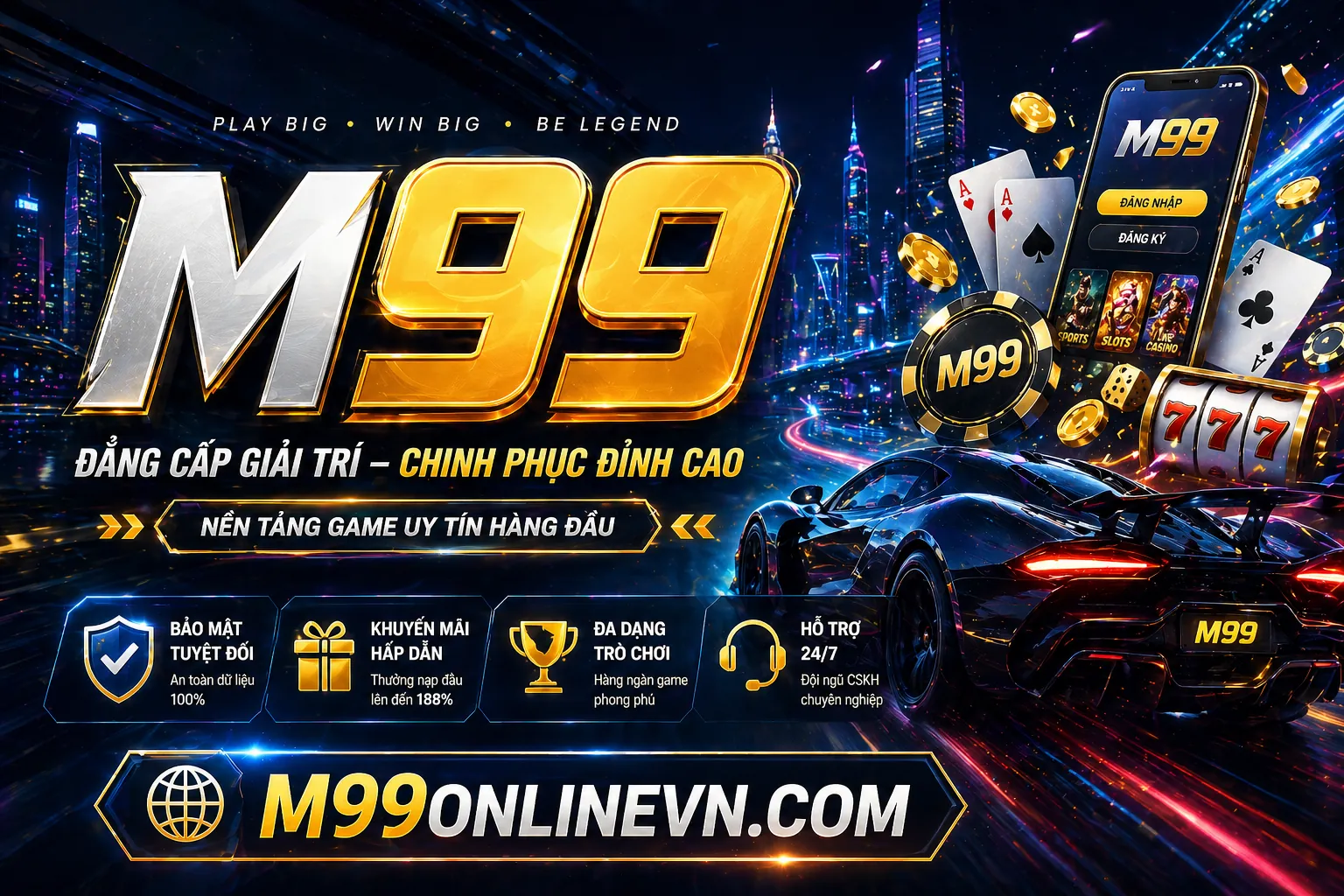 Banner khuyến mãi Nổ Hũ độc quyền từ 7clubs bet